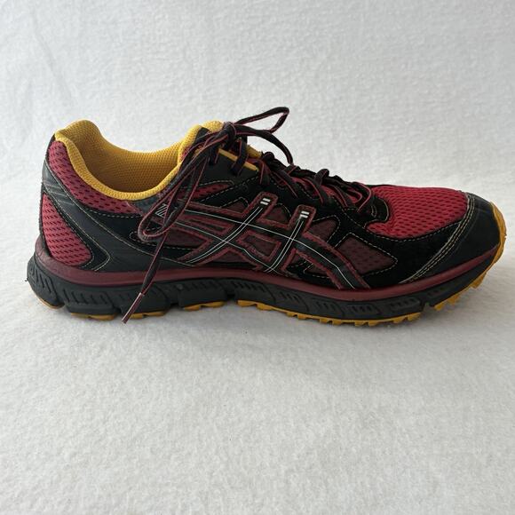 ASICS GEL-Scram Men\'s 10 Brick Sun Durable Trail T2J1N Comfort Athletic Shoe Red main image 8